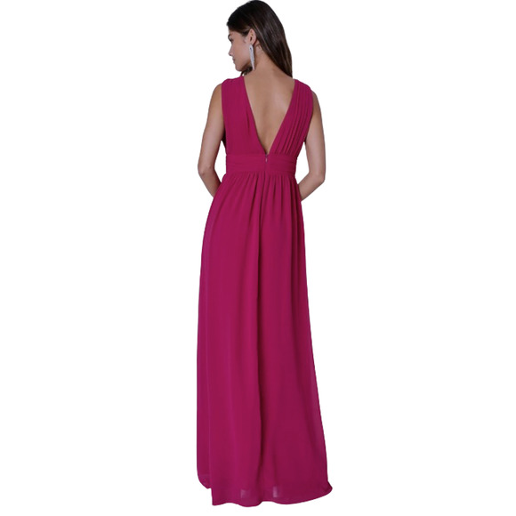 Lulus Heavenly Hues Magenta Maxi Dress Size XS - Picture 7 of 9
